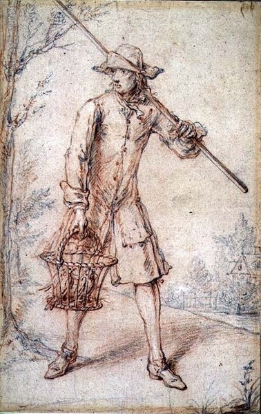 Un uccellatore da Marcellus the Elder Laroon