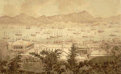 Porto di Hong Kong da Marciano Antonio Baptista