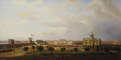 Vista interna della Fortezza di Ivangorod da Marcin Zaleski
