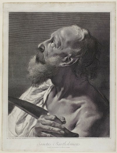 San Bartolomeo, da La Sacra Famiglia e i Dodici Apostoli da Marco Alvise Pitteri