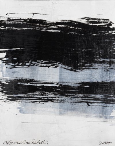Big Line, 2024 (acrilico su tela) da Marco Campedelli