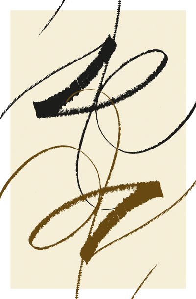 Danza, 2014 (inchiostro su carta) da Marco Campedelli