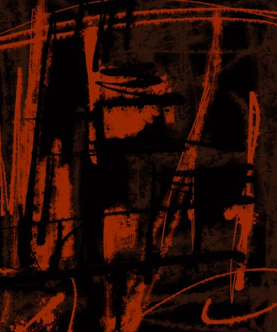 Diario di un pazzo_143, 2024 (pittura digitale) da Marco Campedelli