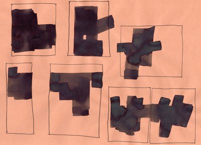 Senza titolo, 2014 (grafite e inchiostro su carta) da Marco Campedelli