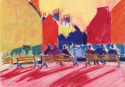 Abbey Churchyard, Bath da Marco Cazzulini