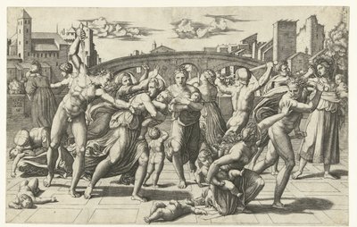 Strage degli innocenti a Betlemme da Marco Dente (possibly)