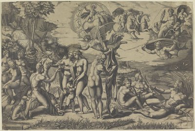 Il giudizio di Paride da Marco Dente