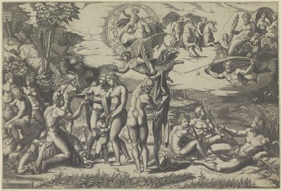 Il giudizio di Paride da Marco Dente