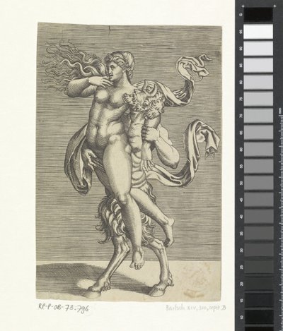 Satiro e ninfa da Marco Dente