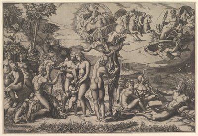 Il giudizio di Paride da Marco Dente