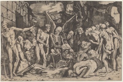 Gli Scheletri da Marco Dente, after Baccio Bandinelli