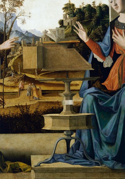 Annunciazione (dettaglio) da Marco Palmezzano