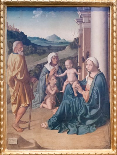 Sacra Famiglia con Sant