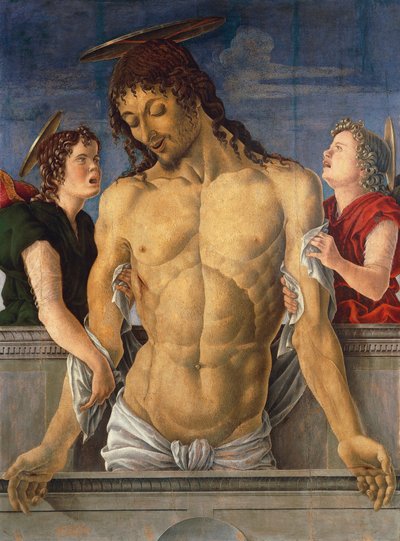 Deposizione di Cristo sorretto dagli angeli da Marco Zoppo