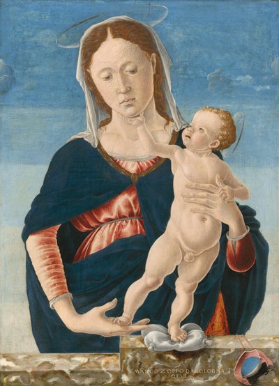 Madonna e Bambino da Marco Zoppo or Imitator