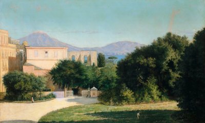 Porta Grande nei boschi di Capodimonte, di Marco De Gregorio (1829-1876) da Marco di Gregorio