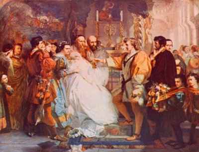 Shakespeare: La ripudiata di Ero, Molto rumore per nulla, Atto IV, Scena 1 da Marcus (after) Stone