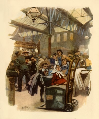 Stazione di Cannon Street, c. 1900, 1945 da Marcus