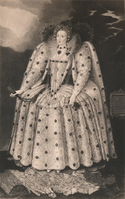 Regina Elisabetta, 1592, 1904 da Marcus Garret Gheeraerts the Younger