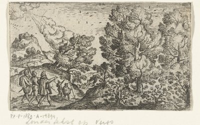 Viaggiare con prudenza da Marcus Gheeraerts (I) (attributed to)