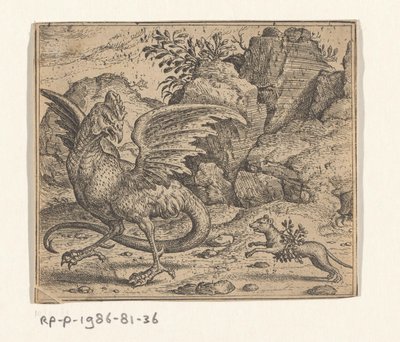 Favola del basilisco e della donnola da Marcus Gheeraerts (I)