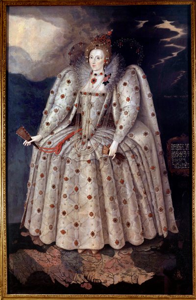 Ritratto a piedi della regina Elisabetta I d
