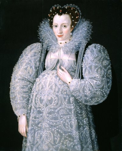 Ritratto di una signora sconosciuta da Marcus Garret Gheeraerts the Younger