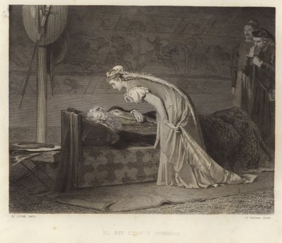 Re Lear e Cordelia da Marcus Stone