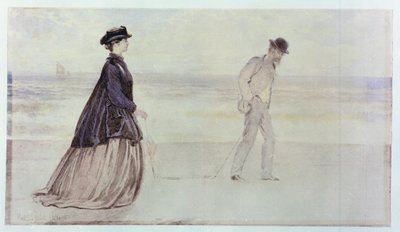 La coppia felice - Mr. e Mrs. Lammle, 1864 da Marcus Stone