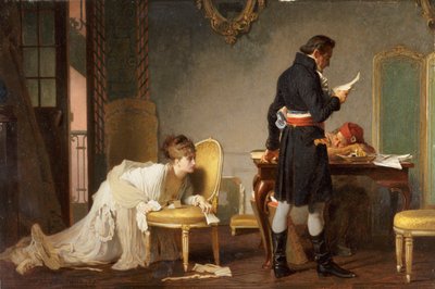 La lettera, 1877 da Marcus Stone