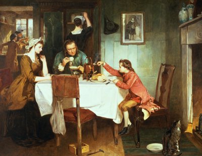 Il giovane James Watt che gioca con il vapore da Marcus Stone