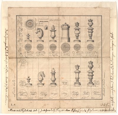 Pezzi per un gioco di scacchi da Marcus Tuscher