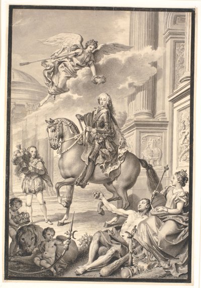 Federico V Acclamato da Danimarca e Norvegia da Marcus Tuscher