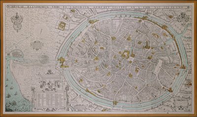 La città di Bruges da Marcus the Elder Gheeraerts