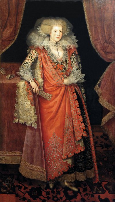 Frances Knyvett, Contessa di Rutland da Marcus Garret Gheeraerts the Younger
