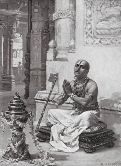 Ramanuja contempla la sua Filosofia dell
