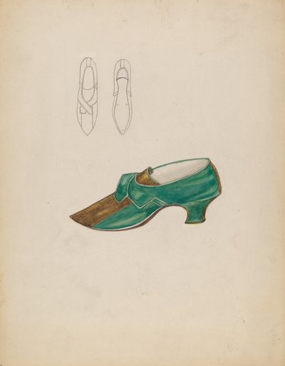 Pantofole, c. 1936 da Margaret Concha