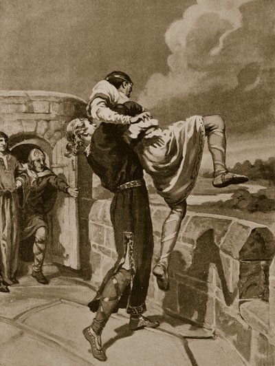 La morte di Conan di Rouen da Margaret Dovaston