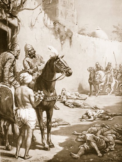 La fine dei monaci buddisti da Margaret Dovaston