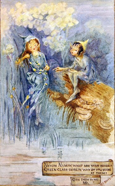 La ninfa e il folletto verde da Margaret E. Bayliss