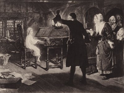Il bambino Handel da Margaret Isabel Dicksee
