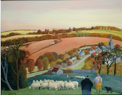 paesaggio autunnale da Margaret Loxton