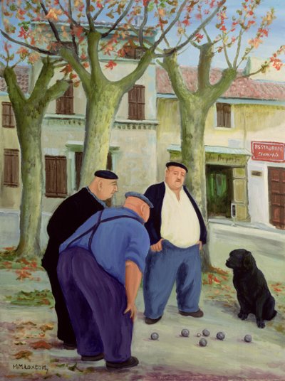 Giocatori di bocce da Margaret Loxton