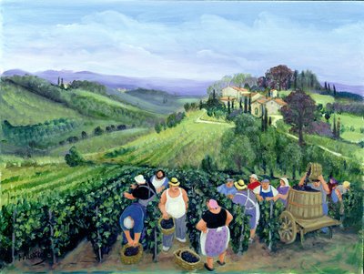 Paesaggio del Chianti da Margaret Loxton