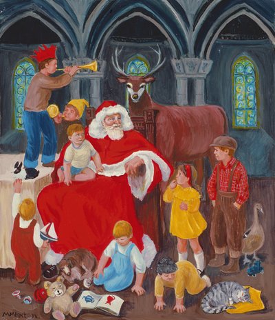 Babbo Natale alla vigilia di Natale da Margaret Loxton