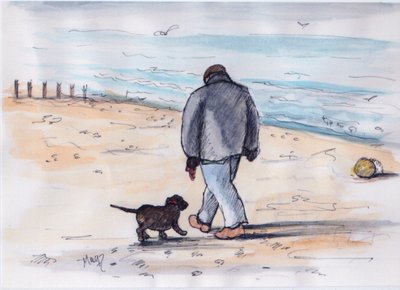 Passeggiando con il cane - 05 da Margaret Loxton