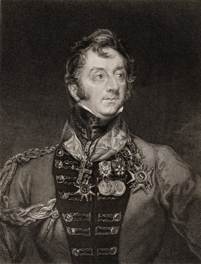 Sir Charles William Doyle, inciso da Thomas Hodgetts, 1827 da Margaret Sarah Carpenter