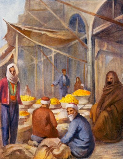 Nel bazar della frutta, Damasco da Margaret Thomas