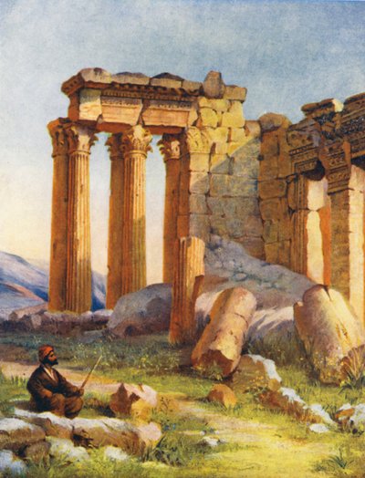 Il piccolo tempio, Baalbek da Margaret Thomas