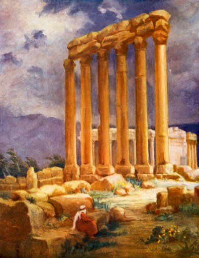 Il Tempio di Giove, Baalbek, un